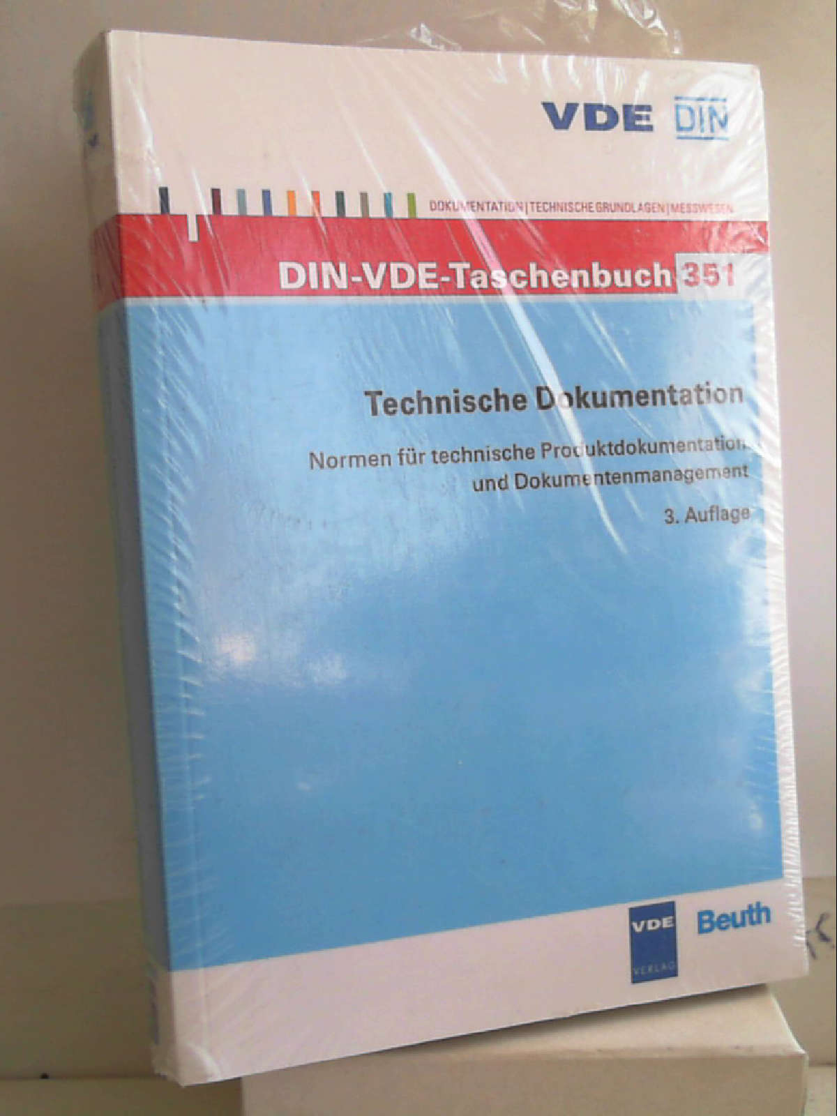 Technische Dokumentation: Normen für technische Produktdokumentation und Dokumentenmanagement (DIN-VDE-Taschenbuch) [Nov 21, 2011] DIN e.V.