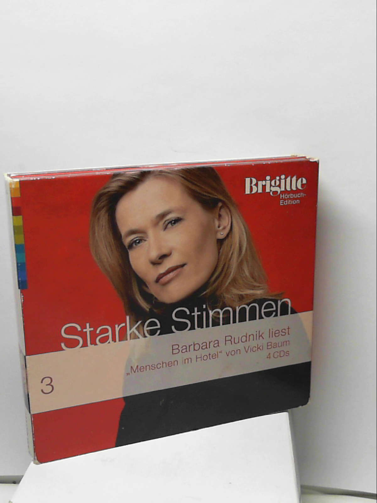 Menschen im Hotel. Starke Stimmen. Brigitte Hörbuch-Edition 2, 4 CDs Baum, Vicki and Rudnik, Barbara - Vicki Baum - Barbara Rudnik