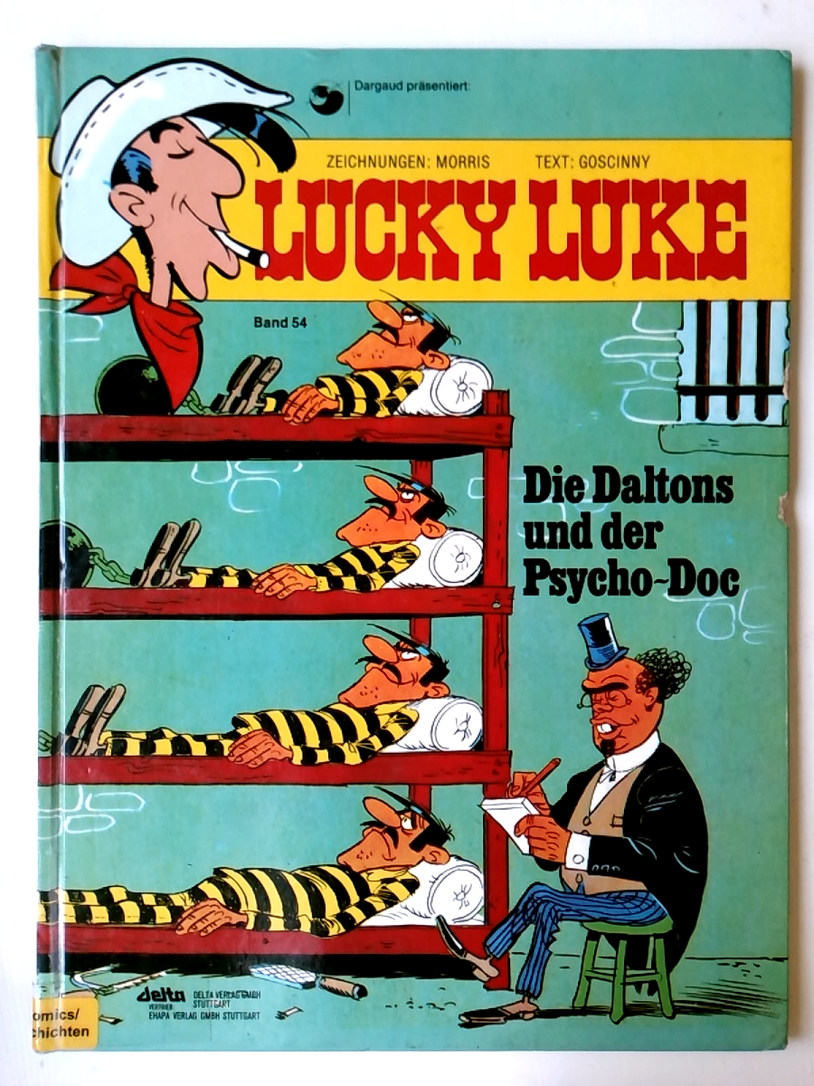 Lucky Luke, Bd.54, Die Daltons und der Psycho-Doc