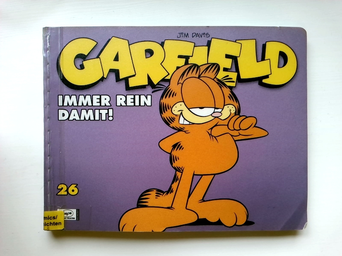 Garfield 26: Immer rein damit! - Jim Davis