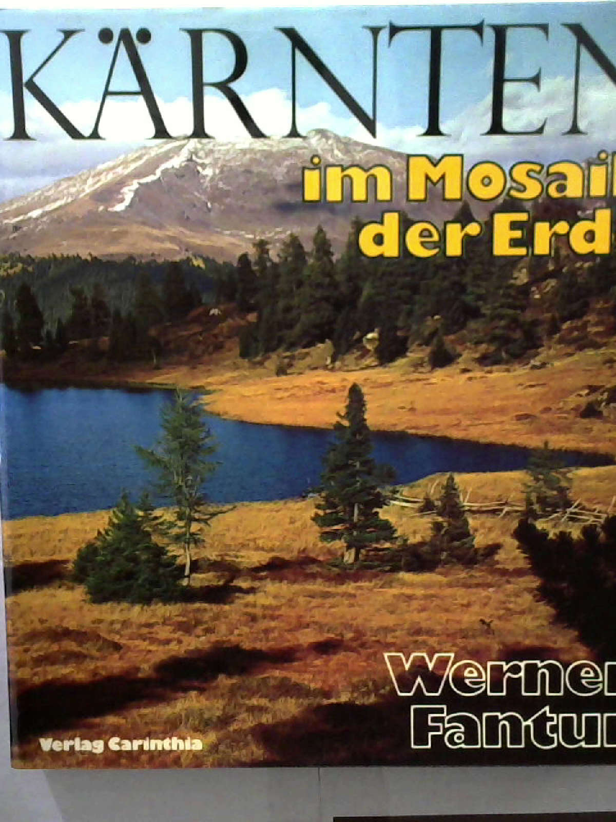Kärnten im Mosaik der Erde [Gebundene Ausgabe] Fantur, Werner - Werner Fantur
